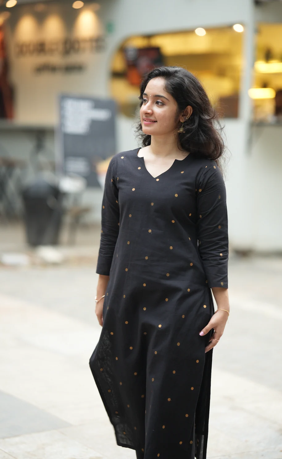 Yashodha-Black Kurti - Image 5