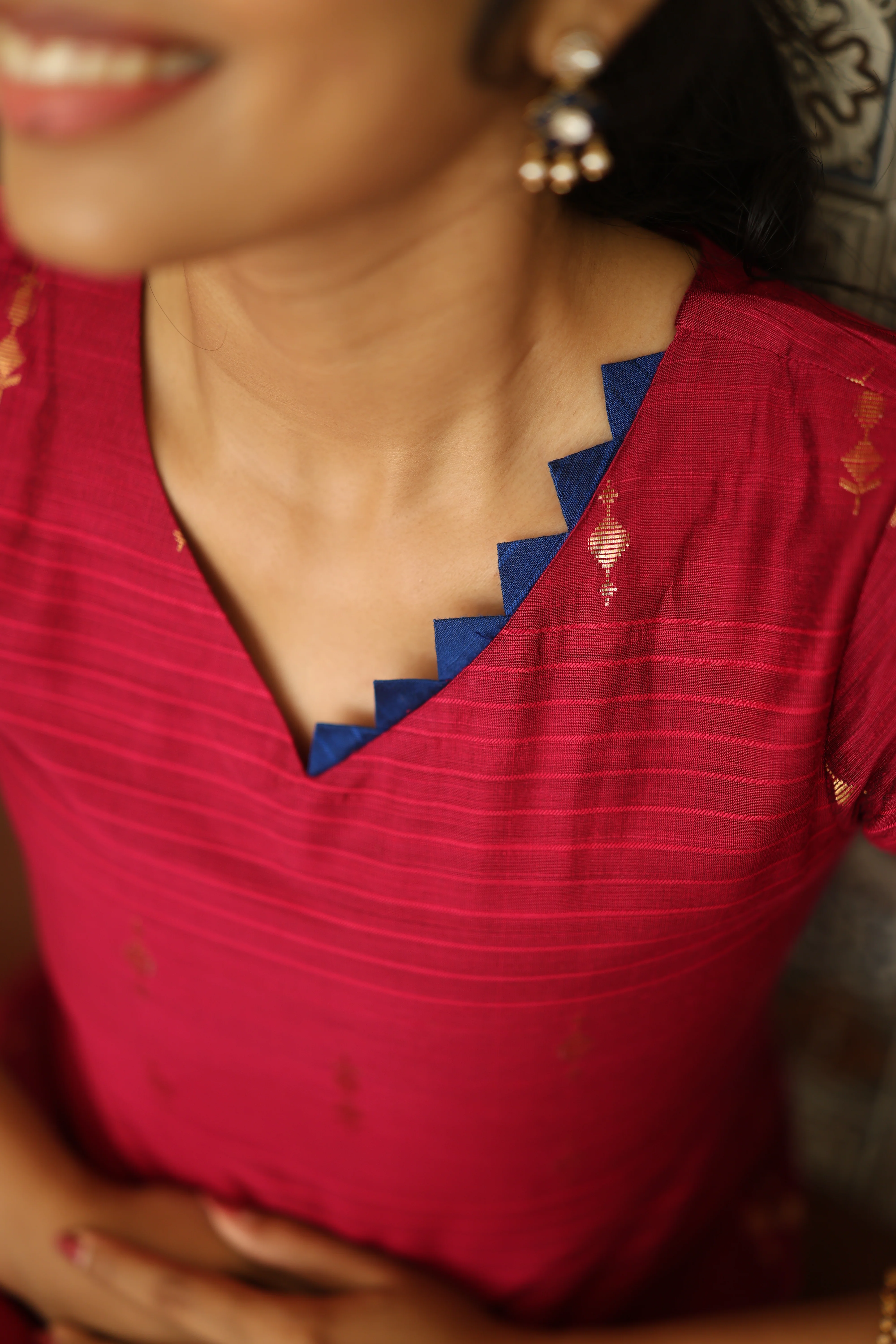 Yashodha-PINK+BLUE - Image 3