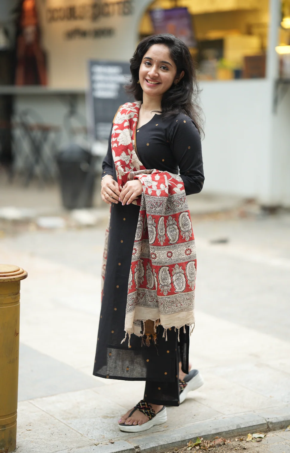 Yashodha-( Pen Kalamkari)-VC DIWALI'25 - Image 3